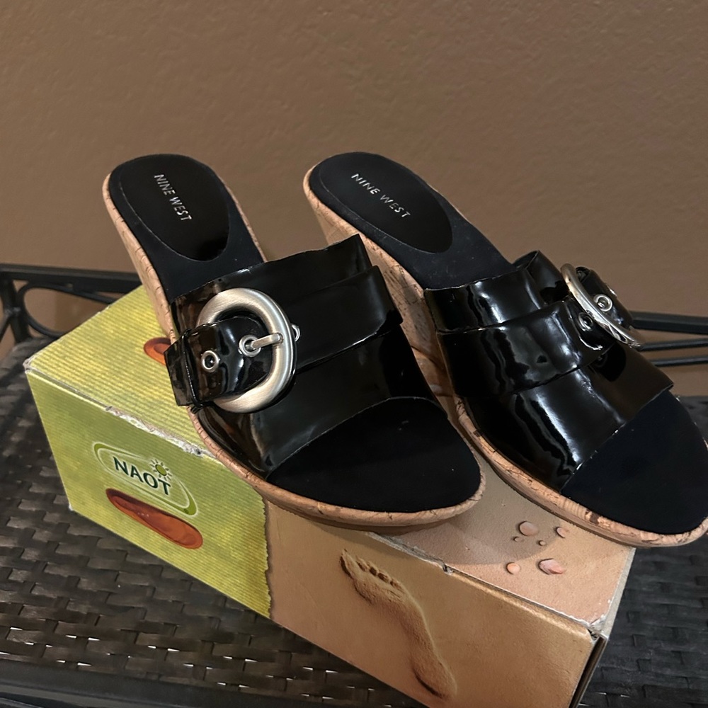 Women’s Nine West Mule Sandal, Sz 8.5